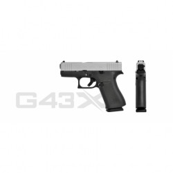 GLOCK 43X Cal.9x19 Silver...